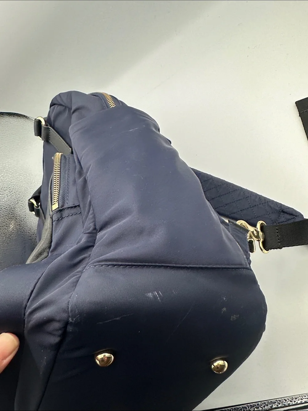 Lo & Sons The Rowledge Backpack Navy Black